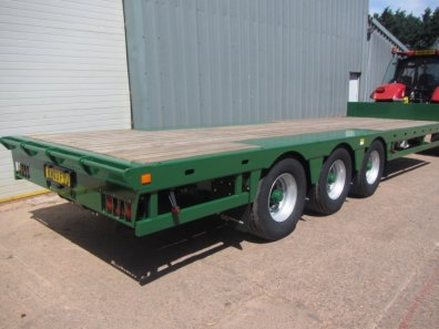Bailey 20 Ton tri-axle trailer