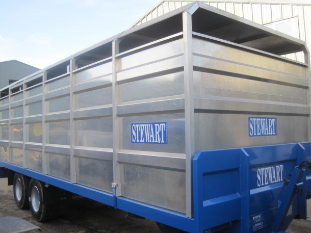 Stewart 26ft cattle trailer