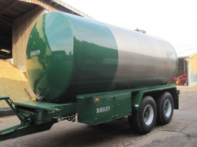 Bailey stainless steel insulated tanker