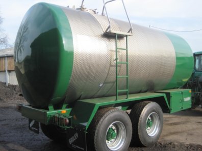 Bailey stainless steel insulated tanker