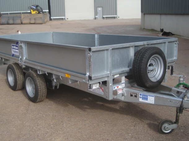 Ifor Williams 125 trailer 12 ft x 5.6 ft