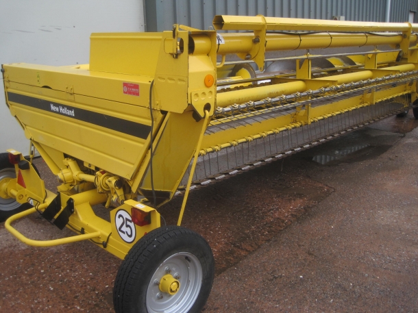New Holland whole crop header