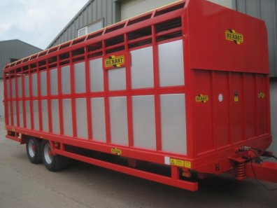 Herbst 26ft cattle trailer