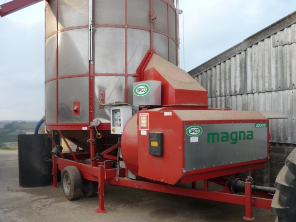 Opico Magna 2000QF 20 ton mobile dryer