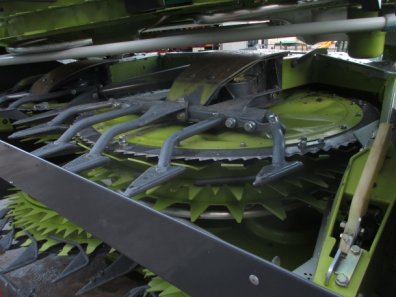 Claas 750 Orbis 10 row maize header