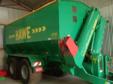 Hawe 24 ton chaser bin