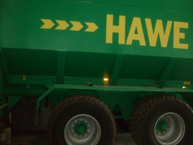 Hawe 24 ton chaser bin