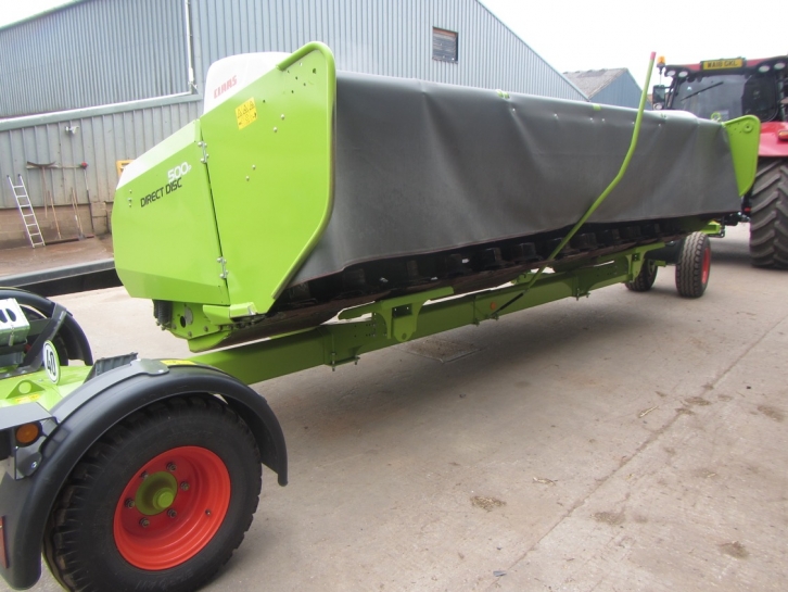 Claas Direct Disc 500P whole crop header