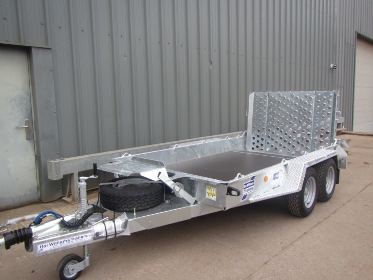 Ifor Williams 1054 plant trailer