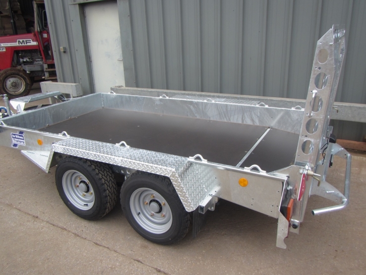 Ifor Williams 1054 plant trailer
