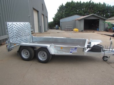 Ifor Williams 1054 plant trailer