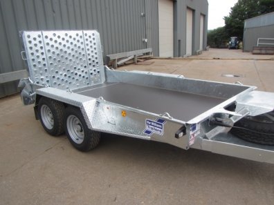 Ifor Williams 1054 plant trailer