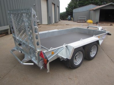 Ifor Williams 1054 plant trailer