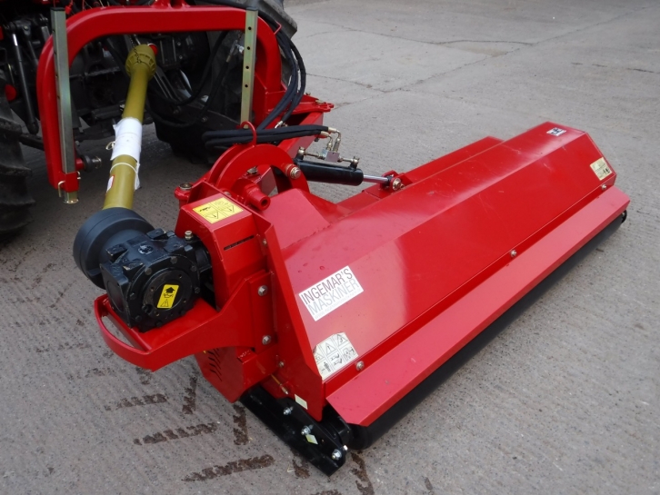 Ingemars 3 point linkage flail topper