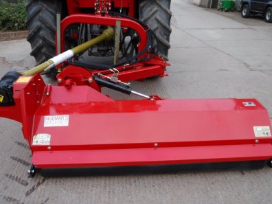 Ingemars 3 point linkage flail topper