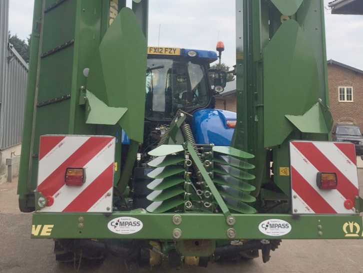 Krone Easy Cut 9140 CV Collect butterfly mowers