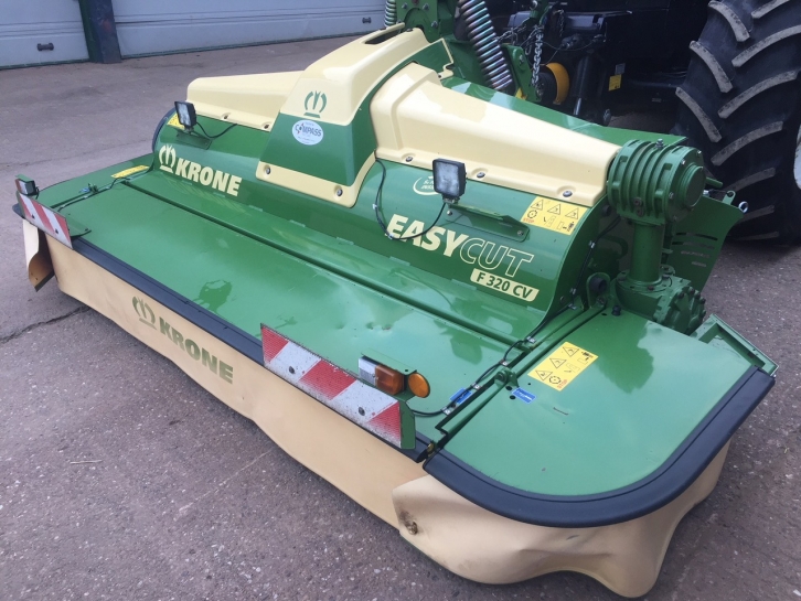Krone Easy Cut 9140 CV Collect butterfly mowers