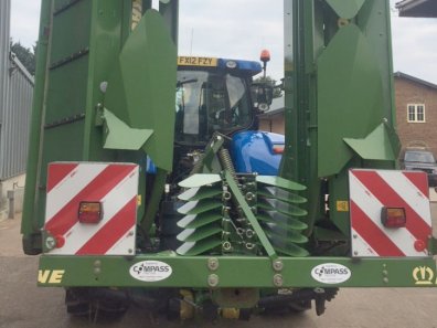 Krone Easy Cut 9140 CV Collect butterfly mowers