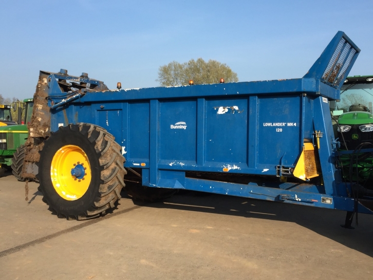 Bunning Lowlander MK4 120 dung spreader