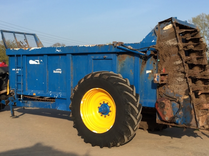 Bunning Lowlander MK4 120 dung spreader