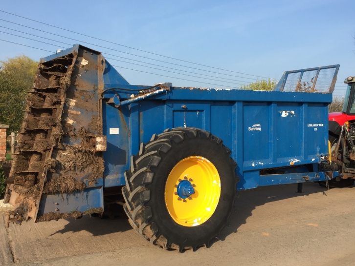 Bunning Lowlander MK4 120 dung spreader