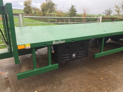 Bailey 12 Ton 30ft flatbed trailer
