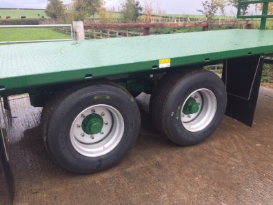 Bailey 12 Ton 30ft flatbed trailer