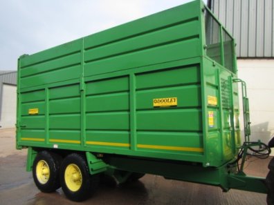 Dooley 16 ton silage trailer