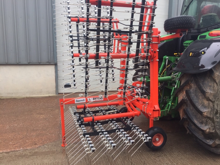 Browns 6 Metre grass harrow