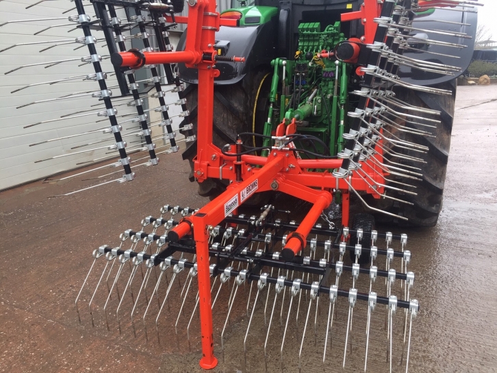 Browns 6 Metre grass harrow