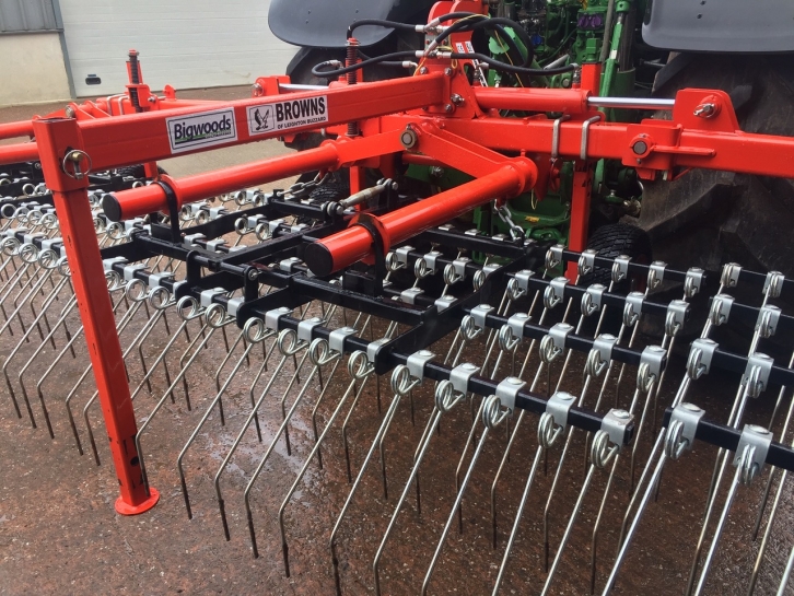 Browns 6 Metre grass harrow