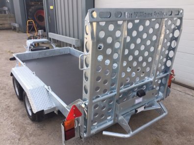 Ifor Williams GH 94 plant trailer
