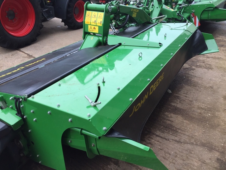 John Deere R950R   F310R triple mower conditioners