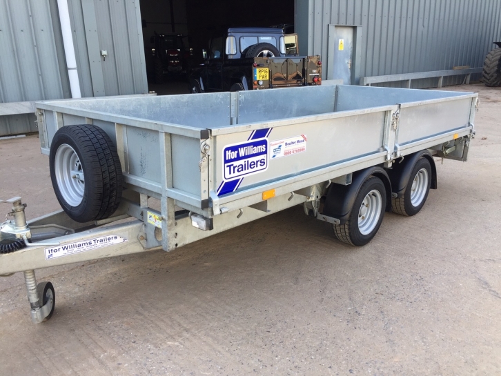 Ifor Williams LM 125 trailer