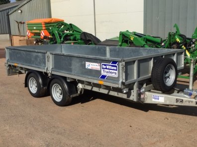 Ifor Williams LM 125 trailer