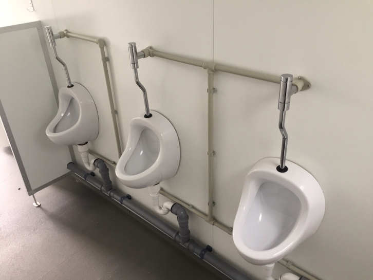 Toilet block