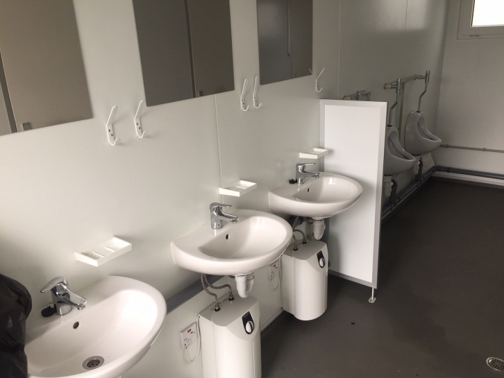 Toilet block