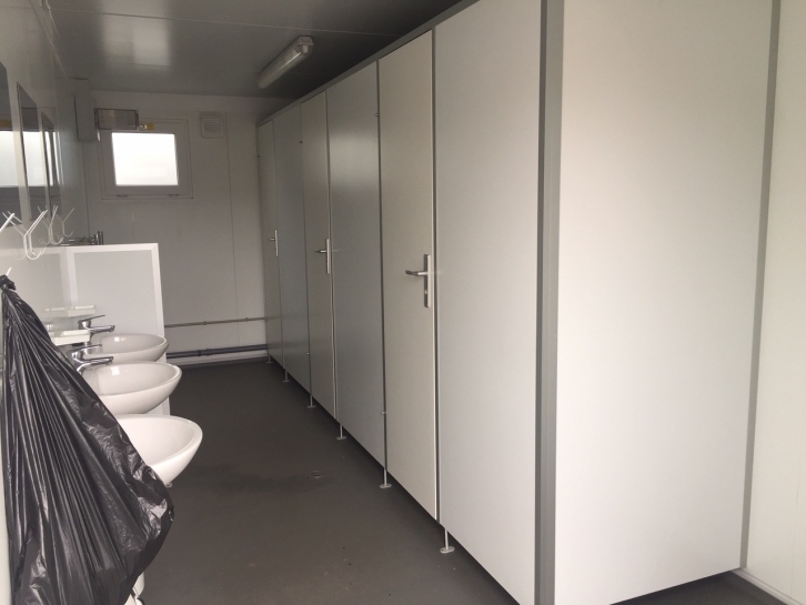Toilet block