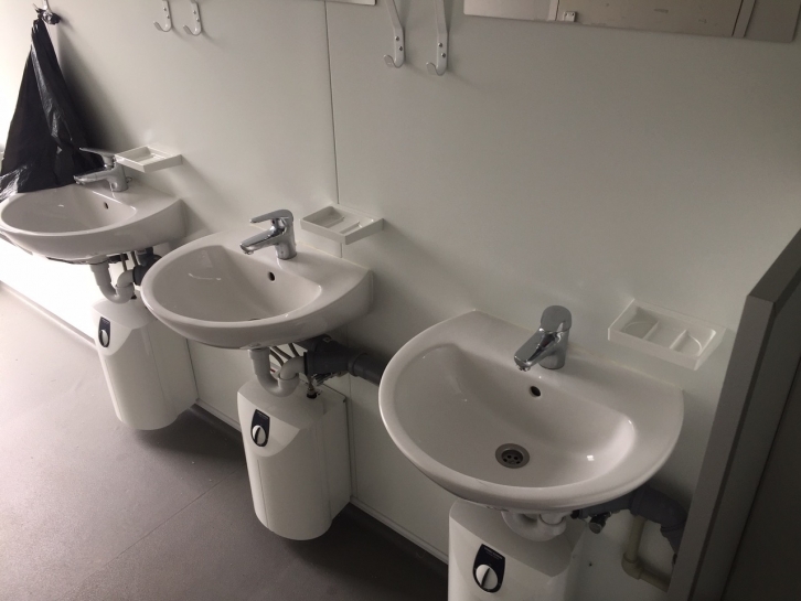 Toilet block