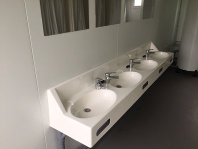 Shower block