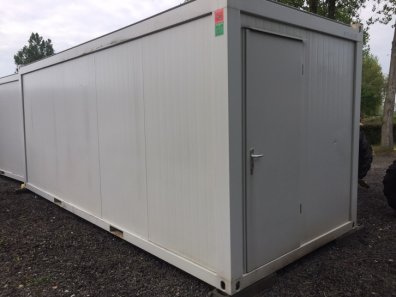Toilet and shower block