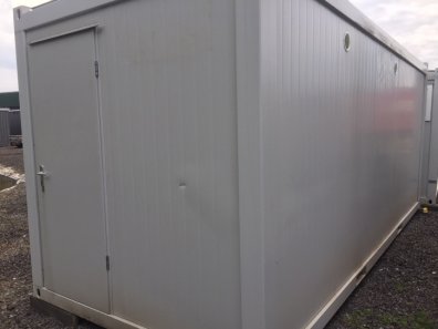 Toilet and shower block