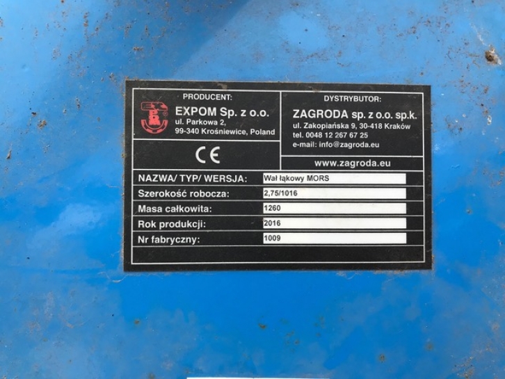 Zagroda ballast roller