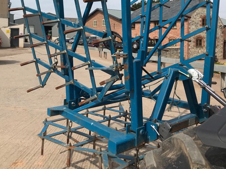 John Sheppard 6 Metre hydraulic folding drags