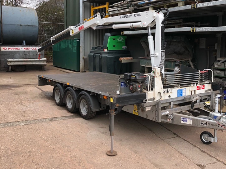 Ifor Williams 16ft tri axle trailer