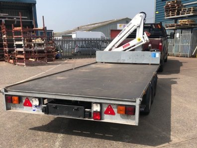 Ifor Williams 16ft tri axle trailer