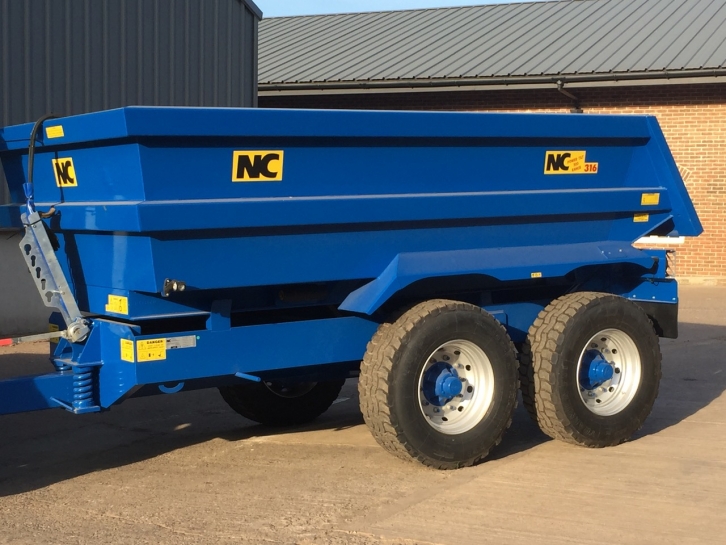 NC 316 16 Ton dump trailer
