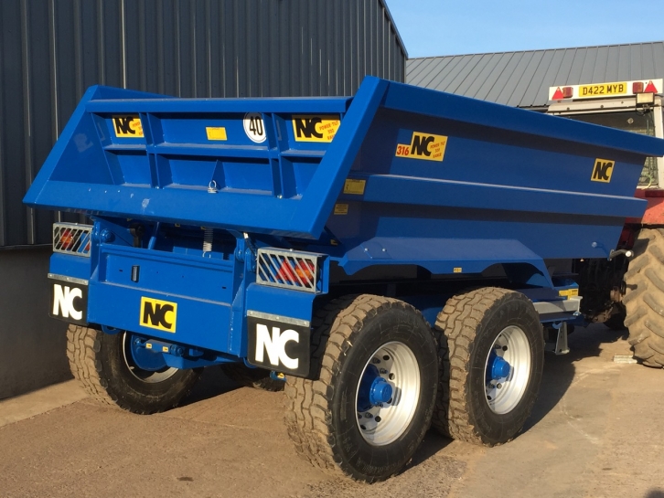 NC 316 16 Ton dump trailer
