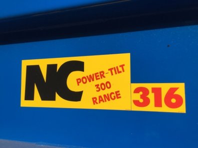 NC 316 16 Ton dump trailer