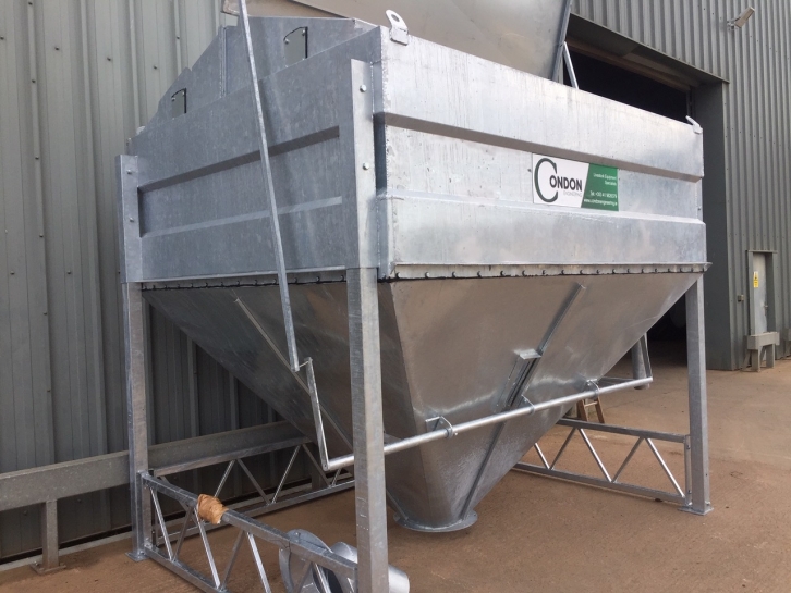 Condon 8 Ton feed bin